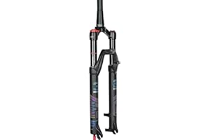 NANLIO Mate Bicycle Suspension Forks - 26/27.5/29 Inch Oil and Air Fork - Rebound Adjustment - Mountain Bike Fork with 120mm Travel