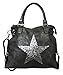 Produktbild Stern Glitzer Damen Tasche Star Fashion Shopper Henkeltasche Glanz Style