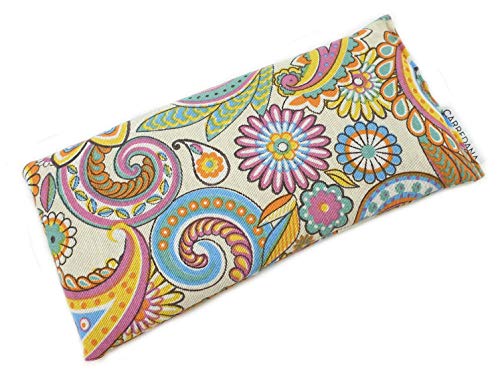 Preisvergleich Produktbild Carredana Yogakissen aus Weizenkörnern mit Lavendel und Eukalyptus