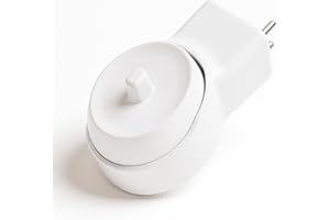 GALLO3D Supporto Caricatore Spazzolino Elettrico Presa Italiana Gallo 3D, Compatibile con Oral-B, salva spazio, avvolgi cavo, integrazione caricatore originale Oral-b. Made in italy. caricatore Non incluso