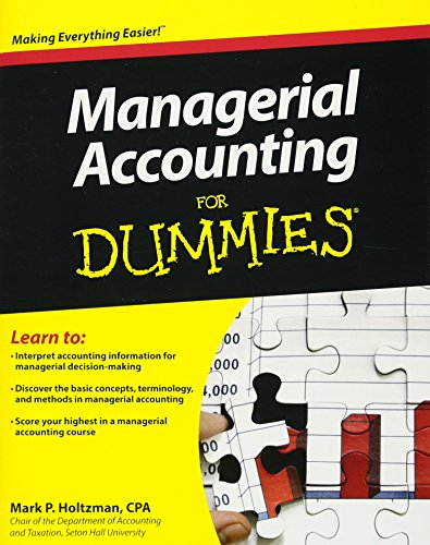 Download Managerial Accounting For Dummies
