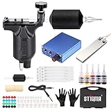 maquina tatuar profesional segunda mano La nueva máquina rotativa de tatuaje para relleno y linea, fuerte motor de 10 w, fácil de controlar la aguja de gran tamaño.