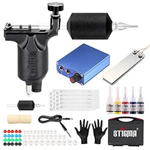Stigma Tattoo Set Komplett Professionelle Tattomaschine 5 Tatto Tinten 20 Tatto Nadeln Netzteil Pedal Tatto Kit Mk648 Amazon De Beauty Stigma Tattoo Set Komplett Professionelle Tattomaschine 5 Tatto Tinten 20 Tatto Nadeln Netzteil Pedal Tatto Kit Mk648 Amazon De Beauty