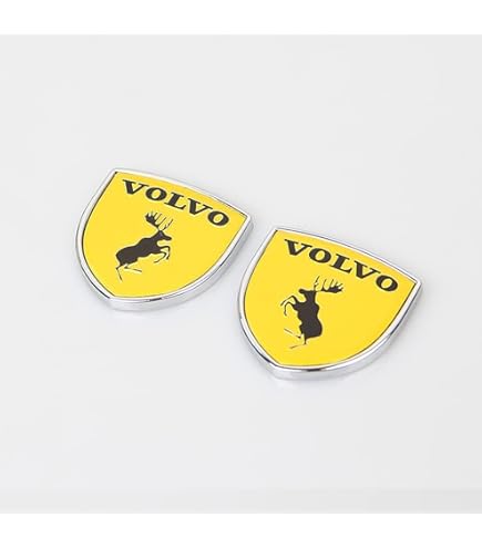 Volvo/Polestar EmblemWeiß OriginalNeue Ausführung 32207386
