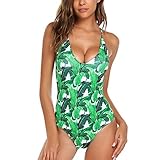 bañador mujer verde militar Adecuado para ropa de playa o para nadar