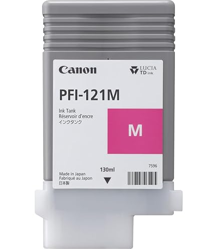 CANON Inksaver PFI120 Genuine Pfi-120 5 Pack Set of 5 Colors Ink