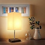 ✿【Diseño Elegante y Minialist】: La cortina simple, amarillenta de la lámpara crea una luz más suave para la protección del ojo y la atmósfera romántica caliente.