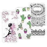 Sicheres & Haltbares Material: Klar Sauber Weich TPU Silikon Handycover; Die Hülle fühlt sich griffig an. und lassen sich auch einfach wechseln.