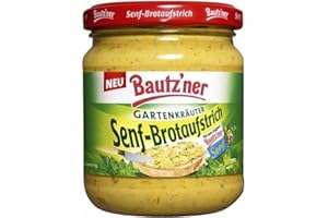 BAUTZ'NER Bautzner Senf-Brotaufstrich 'Gartenkräuter' (200 ml)
