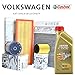 Produktbild Inspektionskit 5 Liter Öl CASTROL EDGE 5W40 + 4 Filter verschiedene Marken ( Ölfilter, Luftfilter, Kraftstofffilter und Innenraumfilter)