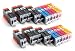 Produktbild 22 Multipack komp. XL Druckerpatronen für Canon Pixma MG7550 MG7150 MG6650 MG6450 MG6350 MG5655 MG5650 MG5550 MG5450s MG5400 MG5450 IP7250 IP8750 IX6850 MX725 MX925 kompatibel 6 x 550BK XL schwarz 4 x Canon 551BK XL photoschwarz 4 x 551C XL blau 4 x 551M XL rot 4 x 551Y XL gelb mit Chip