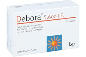 KÖHLER PHARMA GMBH Debora 5.600 I.E. Kapseln,60St