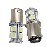 ● 1 año de garantia Unipower TMT Leds(TM) Bombillas LED BAY15D 1157 P21/5W 13 Leds SMD 5050 12V Blanco Posicion Frenos Coches Motos (Paquete de 2)