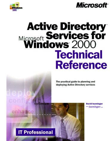 Active Directory Services for Microsoft Windows 2000 (It-Microsoft Technical Reference)