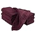 Produktbild 8 weiche TERRYLAND Frottee Waschlappen 100% Baumwolle 30x30cm - Oeko-Tex Standard 100 Farbe: Rumba Red