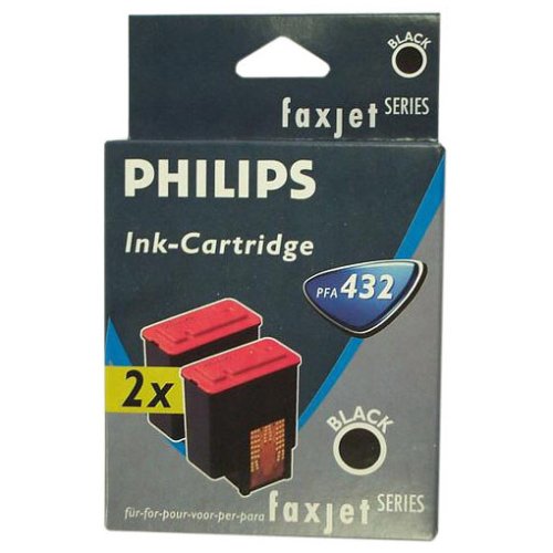 Philips PFA-432 PFA-432 Tintenpatrone schwarz 500 Seiten 2er-Pack