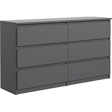 Tidyard Kast, laden, modern, met 6 laden, van spaanplaat, 50