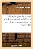 Image de Méthode pour faire une infinité de desseins différens avec des carreaux mi-partis (Éd.1722)