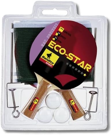 Budget Bat Set Complete Set with 2 Rackets ECO -Star - 3 Net Standard Qualitätsbälle *Includes