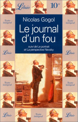 couverture de : Le journal d'un fou suivi de Le portrait et La perspectiv...