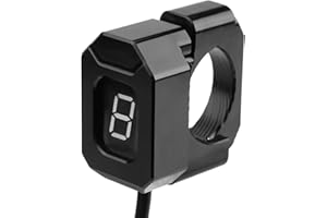 TKSE Contamarce Supporto per Moto, Supporto for Indicatore di Velocità, Staffa Universale per Indicatore della Marcia per Moto con Diametro del Manubrio da 22 MM a 28,6 MM