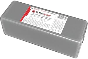 ‎TFC TROLL FACTORY TFC Troll Factory Modelliermasse I Industriemodelliermasse I Formenbau Plastilin I mittelhart, grau I 1 x 1000 g