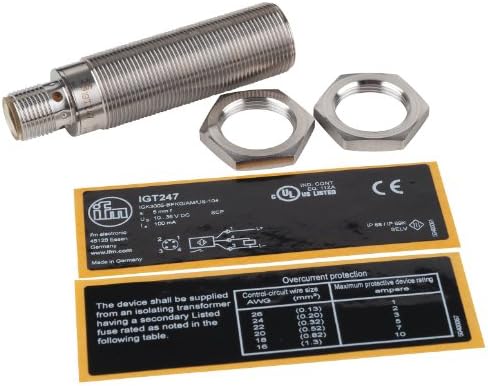 ifm-electronic Sensor inductive IGT247 M18x1DC PNP S inductive proximity switch 4021179235242