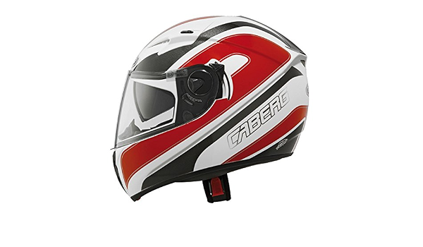Caberg V2RR-Chrono Double Sun Visor Full Face Motorbike Motorcycle Helmet  DVS White Red L (59-60cm) : Amazon.co.uk: Automotive