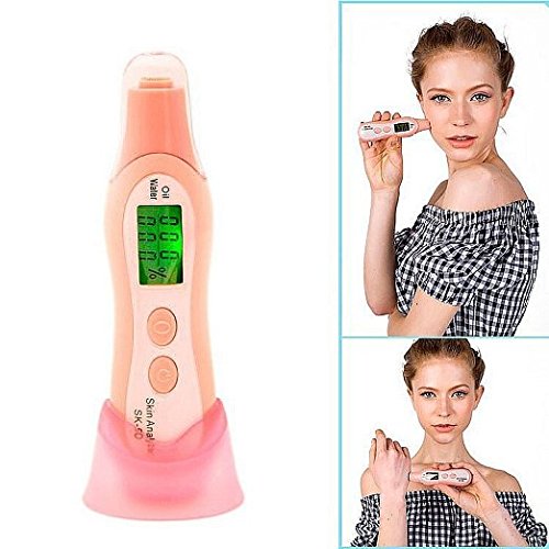 Stoga Skin Care-Digital-Analysator-Monitor für Hautfeuchtigkeit Öl-Haut-Prüfungs-Prüfvorrichtung-Feder mit LCD-Anzeige für inländisches, Reisen, Schönheitssalon - 6