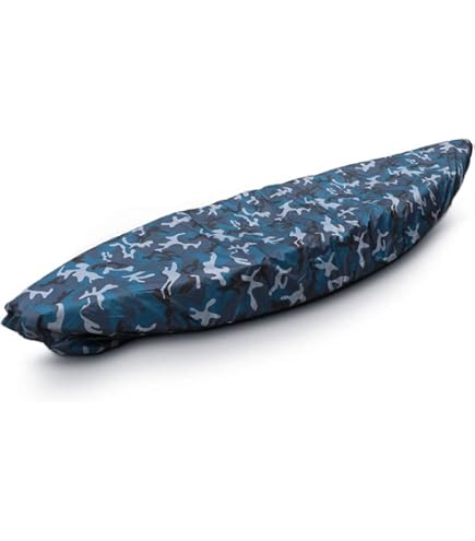 Housse De Protection Kayak YGLONG – Imperméable, Anti-UV, Anti-poussière, Tailles 2.5m à 6m, Tissu Oxford, Sangles Réglables, Pour Canoë Et Bateau Pêche