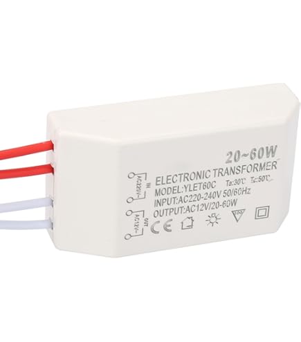 120W Electronic Transformer - AC 220V-240V To 12V Converter For LED Lighting & Crystal Lamps