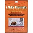 BHAKTI SHRINGAR Rudraksha Brown Certificate Lab Test & X-ray Report with Silver Capping| Rudraksha Pendant for Men & Women