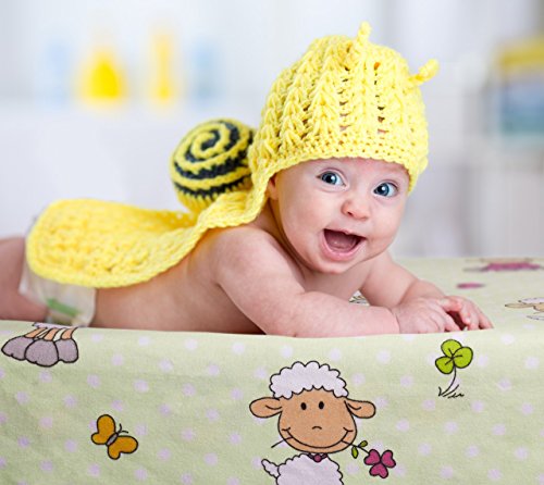 ByBoom® – Moltontücher – Flanellwindeln – Spucktücher – Bunt – 70×80 cm – 5er Pack, 100% Baumwolle – kuschelig – weich; MADE IN EU - 8