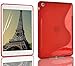 Produktbild TPU Silikon Gel Skin rot Schutzhülle S-Line Sline für Apple iPad Mini 4