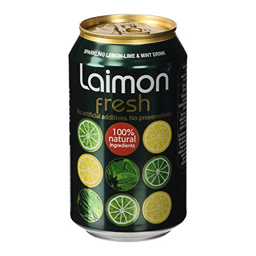 Laimon Fresh - Refresco con lima, limón y menta - 33 cl