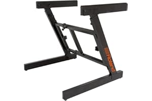 Roland Ks-10Z Keyboard Stand - Heavy-Duty Adjustable Stand for Stage Pianos And Other Keyboards