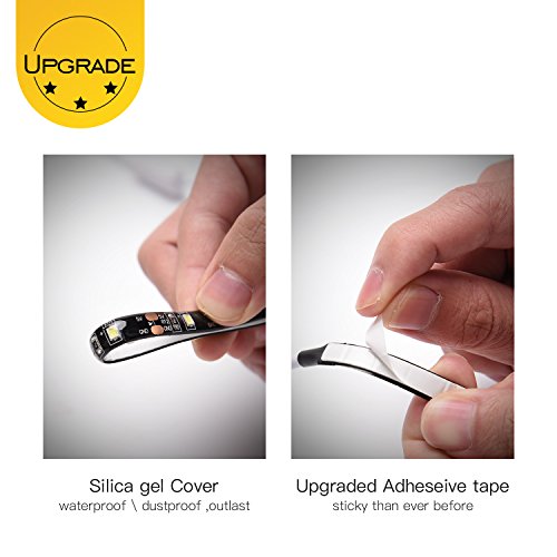 Retroiluminación LED TV JACKYLED 2M Luz de tira Blanco puro 6000K