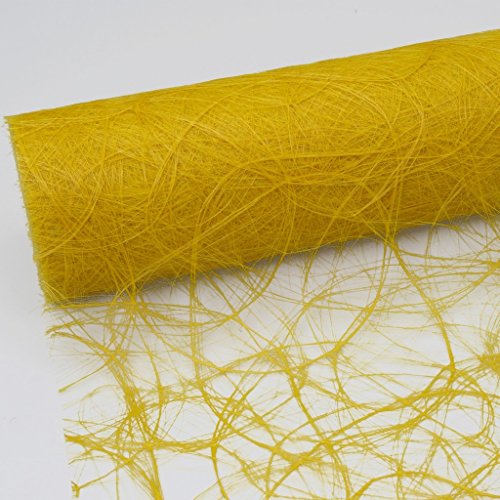 Sizoweb Tischband sonnengelb 30 cm Rolle 25 Meter 64 022-R