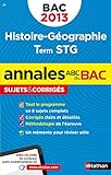 Image de ANNALES BAC 2013 HISTOIRE/GEO