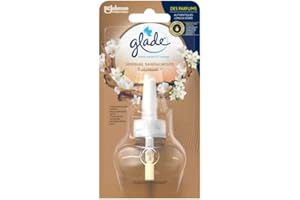 Glade Electric Scented Oil - Recharge Electrique d'huile parfumée, Sensual Sandalwood & Jasmine, 1 Recharge