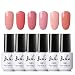 Belen Gel Nail Polish Set Soak Off UV LED Nail Varnish Starter Kit Manicure Nail Lacquer Gel Colors Gift Set 6PCS