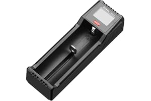 fenix are-D1 Smart laddare med ett fack för NimH och Li-ion-batterier
