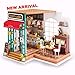 Produktbild GAX DIY Miniature Doolhouse Kit Simon es Coffee mit LED-Licht, Tools und lehr-englischer Version