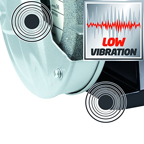 Einhell Doppelschleifer TH-BG 150 (150 W, Drehzahl 2950 min-1, 230 V/50 Hz, inkl. Grob- und Feinschleifscheibe, flexible Welle) - 5