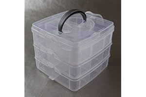 KANANA Plastikbox Angelbox Köderbox zubehörbox Angel Box TACKLEBOX kein (JCB650K)