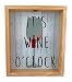 Produktbild GILDE Korkensammler mit Spruch, Sammelbehälter für Korken aus Holz Bilderrahmen (It's Wine o'clock)