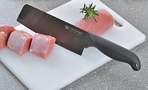 GRÄWE® Chinesisches Keramik-Kochmesser mit Acryl-Messerblock, Serie CERAHOME® - 3