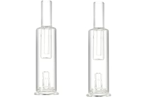 BMTick ÄRIS Premium Vaporizer Bubbler/Wasserfilter *Zweiteilig* - Extra grande para WOLKENKRAFT ÄRIS Premium Vaporizer, 2 unidades