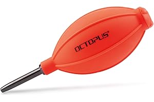 Octopus Blasebalg Druckluftreiniger Luftbläser Staubreiniger zur Kamera-Reinigung, DSLR, Sensor, Objektiv und Reinigung empfindlicher elektronischer Geräte - Airblower für Alcohol Ink