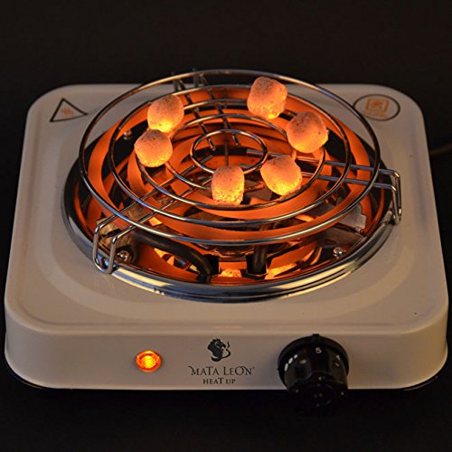 Preisvergleich Produktbild Mata Leon Heat Up Elektrischer Kohleanzünder Shisha Kohle Kokosnussschalen